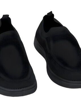 Akademiks Olney Knit Slip-On Sneakers Black US 9M EU 42